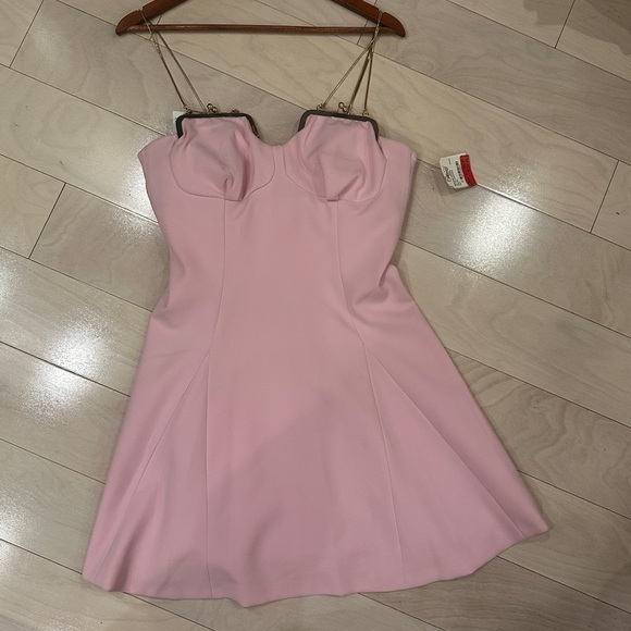 New Moschino Couture Pink Dress Sz 42 - Picture 1 of 5